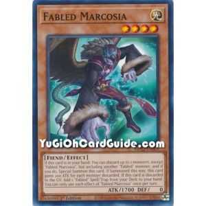 Fabled Marcosia (Common) – 2019 Gold Sarcophagus Mega Pack | Carta YUGIOH en México