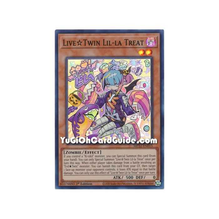 Live Twin Lil-la Treat (Super Rare) – 2019 Gold Sarcophagus Mega Pack | Carta YUGIOH en México
