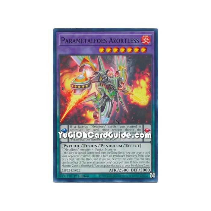 Parametalfoes Azortless (Common) – 2019 Gold Sarcophagus Mega Pack | Carta YUGIOH en México