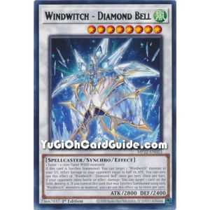 Windwitch - Diamond Bell (Rare) – 2019 Gold Sarcophagus Mega Pack | Carta YUGIOH en México