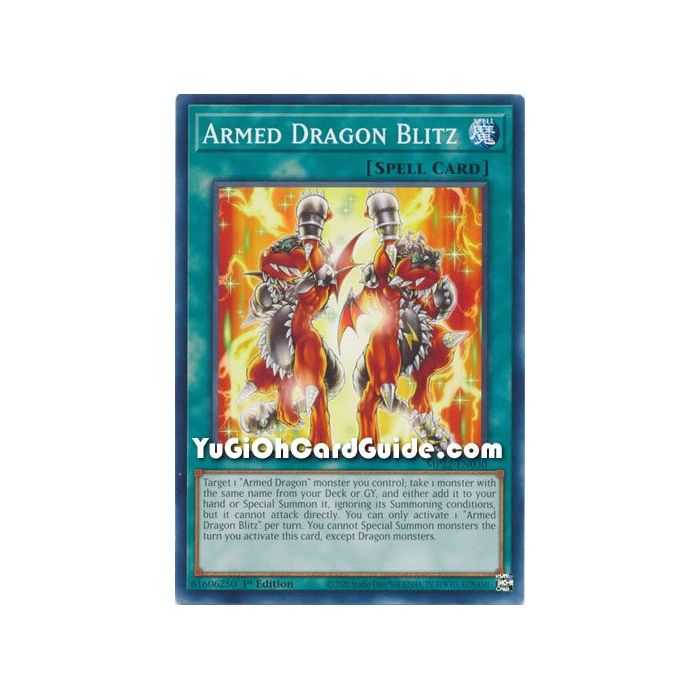 Armed Dragon Blitz (Common) – 2019 Gold Sarcophagus Mega Pack | Carta YUGIOH en México