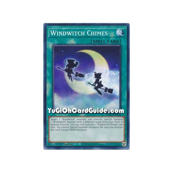 Windwitch Chimes (Common) – 2019 Gold Sarcophagus Mega Pack | Carta YUGIOH en México