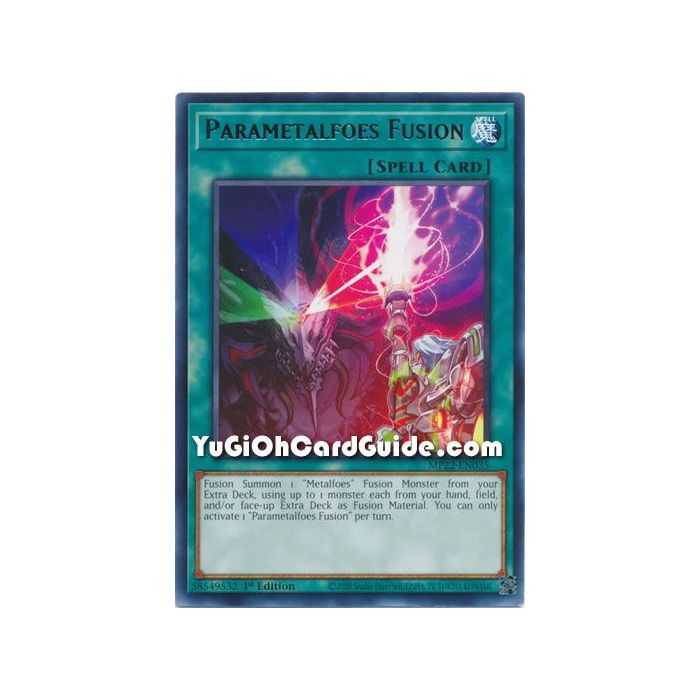 Parametalfoes Fusion (Rare) – 2019 Gold Sarcophagus Mega Pack | Carta YUGIOH en México