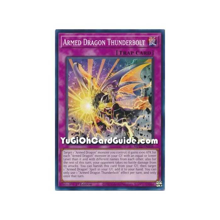 Armed Dragon Thunderbolt (Common) – 2019 Gold Sarcophagus Mega Pack | Carta YUGIOH en México