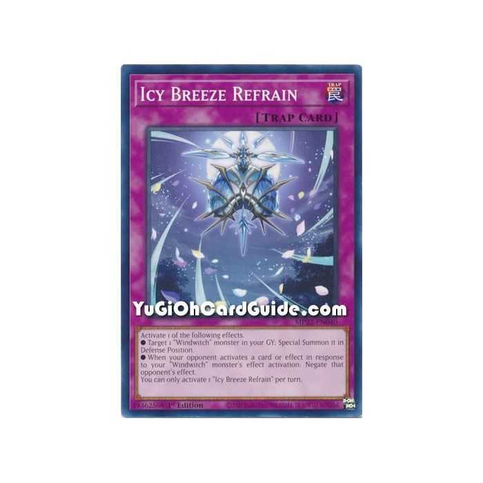 Icy Breeze Refrain (Common) – 2019 Gold Sarcophagus Mega Pack | Carta YUGIOH en México
