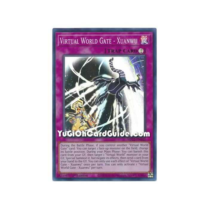 Virtual World Gate - Xuanwu (Super Rare) – 2019 Gold Sarcophagus Mega Pack | Carta YUGIOH en México