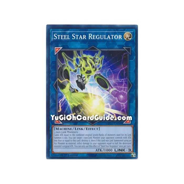 Steel Star Regulator (Common) – 2019 Gold Sarcophagus Mega Pack | Carta YUGIOH en México