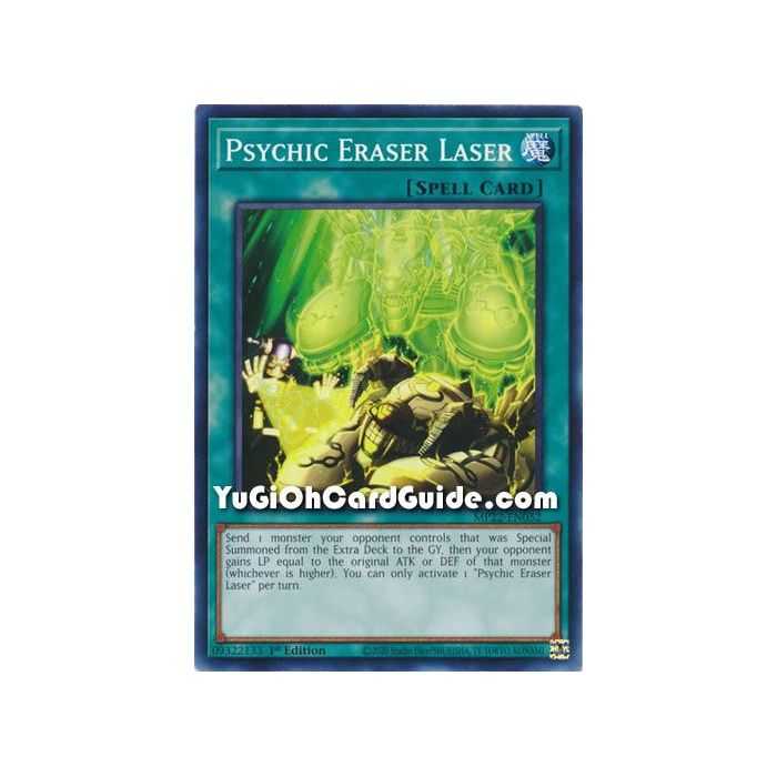 Psychic Eraser Laser (Common) – 2019 Gold Sarcophagus Mega Pack | Carta YUGIOH en México