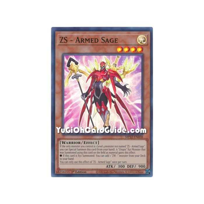 ZS - Armed Sage (Super Rare) – 2019 Gold Sarcophagus Mega Pack | Carta YUGIOH en México
