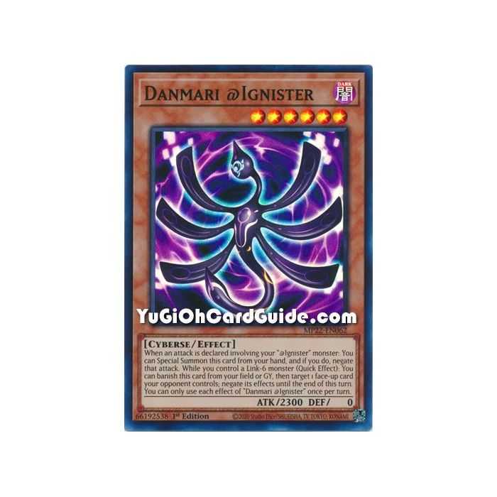 Danmari @Ignister (Super Rare) – 2019 Gold Sarcophagus Mega Pack | Carta YUGIOH en México
