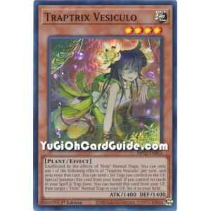 Traptrix Vesiculo (Super Rare) – 2019 Gold Sarcophagus Mega Pack | Carta YUGIOH en México