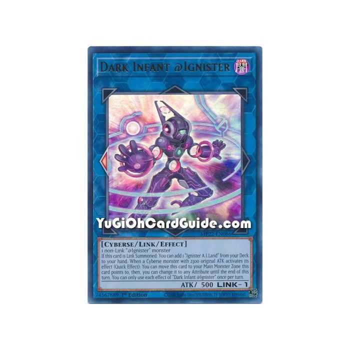Dark Infant @Ignister (Ultra Rare) – 2019 Gold Sarcophagus Mega Pack | Carta YUGIOH en México
