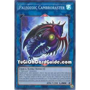 Paleozoic Cambroraster (Super Rare) – 2019 Gold Sarcophagus Mega Pack | Carta YUGIOH en México