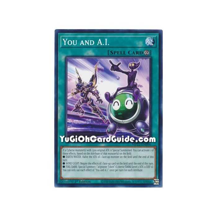 You and A.I. (Common) – 2019 Gold Sarcophagus Mega Pack | Carta YUGIOH en México