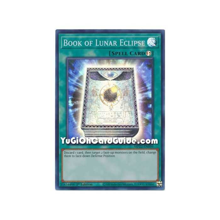 Book of Lunar Eclipse (Super Rare) – 2019 Gold Sarcophagus Mega Pack | Carta YUGIOH en México