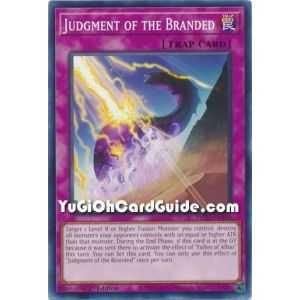 Judgment of the Branded (Common) – 2019 Gold Sarcophagus Mega Pack | Carta YUGIOH en México