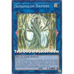 Sunavalon Daphne (Super Rare) – 2019 Gold Sarcophagus Mega Pack | Carta YUGIOH en México