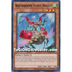 Beetrooper Scout Buggy (Rare) – 2019 Gold Sarcophagus Mega Pack | Carta YUGIOH en México