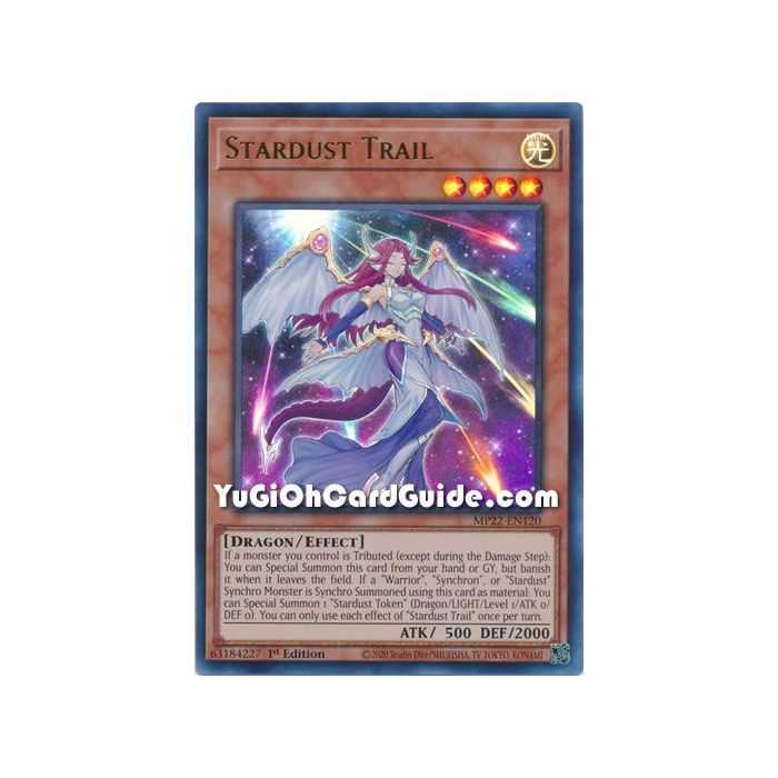 Stardust Trail (Ultra Rare) – 2019 Gold Sarcophagus Mega Pack | Carta YUGIOH en México