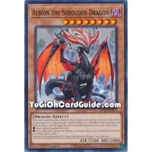 Albion the Shrouded Dragon (Common) – 2019 Gold Sarcophagus Mega Pack | Carta YUGIOH en México