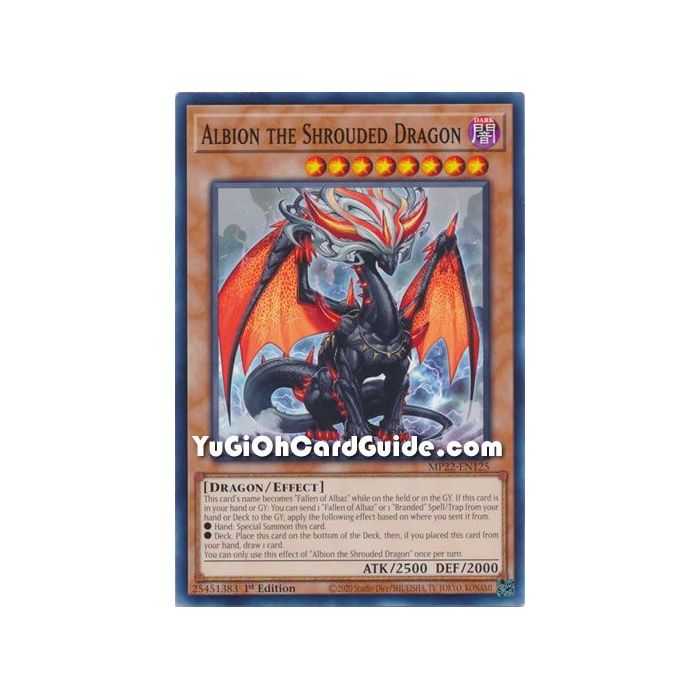 Albion the Shrouded Dragon (Common) – 2019 Gold Sarcophagus Mega Pack | Carta YUGIOH en México
