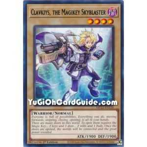 Clavkiys, the Magikey Skyblaster (Rare) – 2019 Gold Sarcophagus Mega Pack | Carta YUGIOH en México