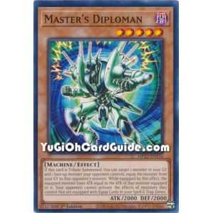 Master's Diploman (Common) – 2019 Gold Sarcophagus Mega Pack | Carta YUGIOH en México
