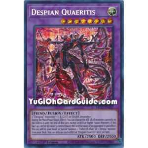 Despian Quaeritis (Prismatic Secret Rare) – 2019 Gold Sarcophagus Mega Pack | Carta YUGIOH en México