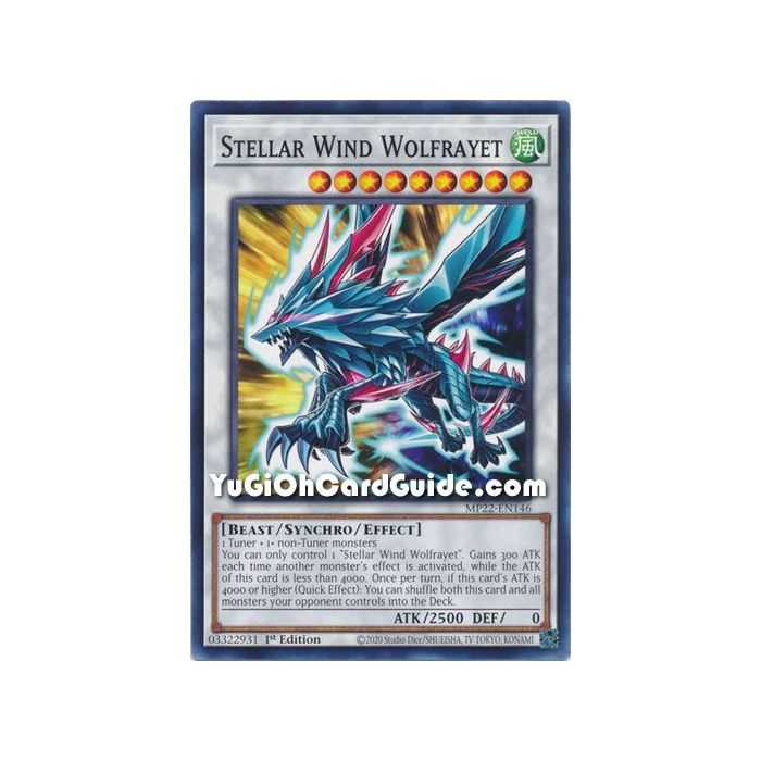 Stellar Wind Wolfrayet (Common) – 2019 Gold Sarcophagus Mega Pack | Carta YUGIOH en México