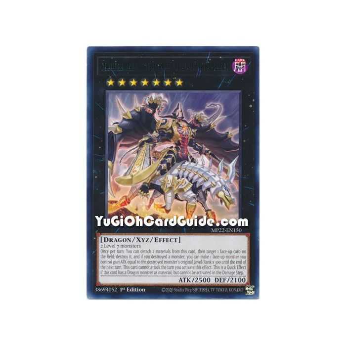 Voloferniges, the Darkest Dragon Doomrider (Rare) – 2019 Gold Sarcophagus Mega Pack | Carta YUGIOH en México