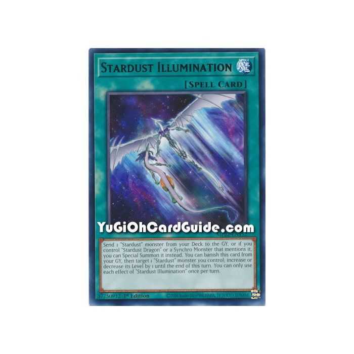 Stardust Illumination (Rare) – 2019 Gold Sarcophagus Mega Pack | Carta YUGIOH en México