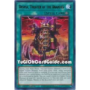 Despia, Theater of the Branded (Rare) – 2019 Gold Sarcophagus Mega Pack | Carta YUGIOH en México
