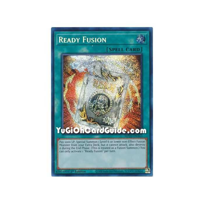 Ready Fusion (Prismatic Secret Rare) – 2019 Gold Sarcophagus Mega Pack | Carta YUGIOH en México