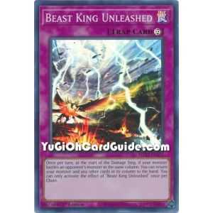 Beast King Unleashed (Super Rare) – 2019 Gold Sarcophagus Mega Pack | Carta YUGIOH en México