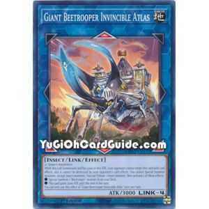 Giant Beetrooper Invincible Atlas (Common) – 2022 Tin of the Pharaohs Gods Mega Pack | Carta YUGIOH en México