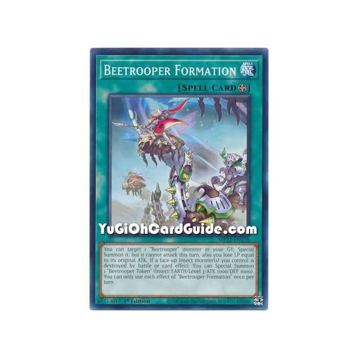 Beetrooper Formation (Common) – 2022 Tin of the Pharaohs Gods Mega Pack | Carta YUGIOH en México