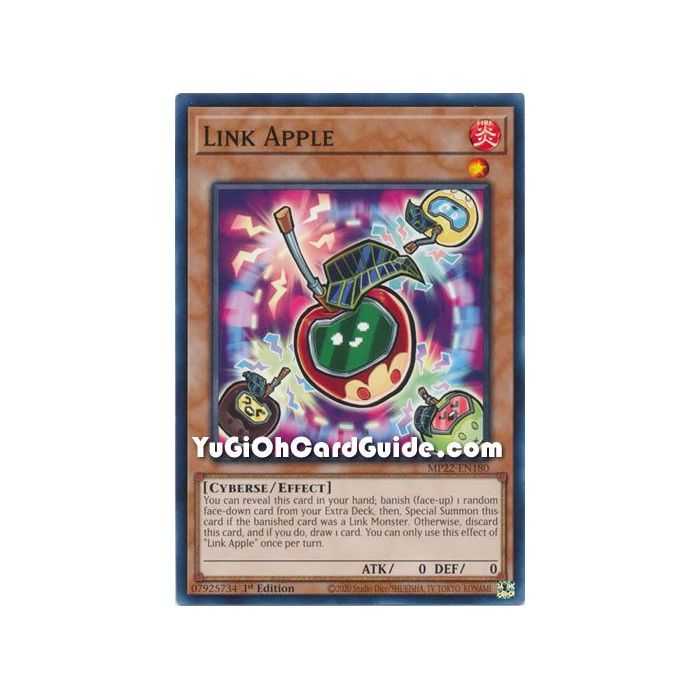 Link Apple (Common) – 2022 Tin of the Pharaohs Gods Mega Pack | Carta YUGIOH en México