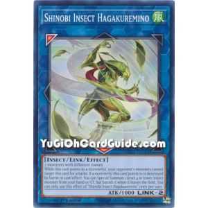 Shinobi Insect Hagakuremino (Common) – 2022 Tin of the Pharaohs Gods Mega Pack | Carta YUGIOH en México