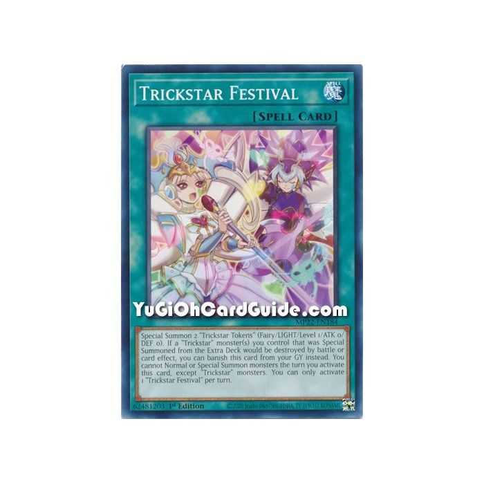 Trickstar Festival (Common) – 2022 Tin of the Pharaohs Gods Mega Pack | Carta YUGIOH en México