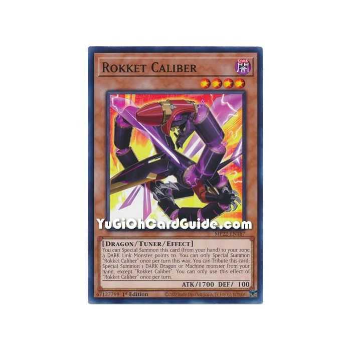 Rokket Caliber (Common) – 2022 Tin of the Pharaohs Gods Mega Pack | Carta YUGIOH en México