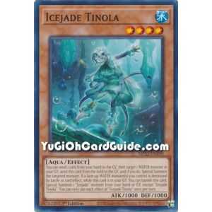 Icejade Tinola (Common) – 2022 Tin of the Pharaohs Gods Mega Pack | Carta YUGIOH en México