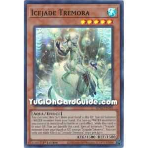 Icejade Tremora (Super Rare) – 2022 Tin of the Pharaohs Gods Mega Pack | Carta YUGIOH en México