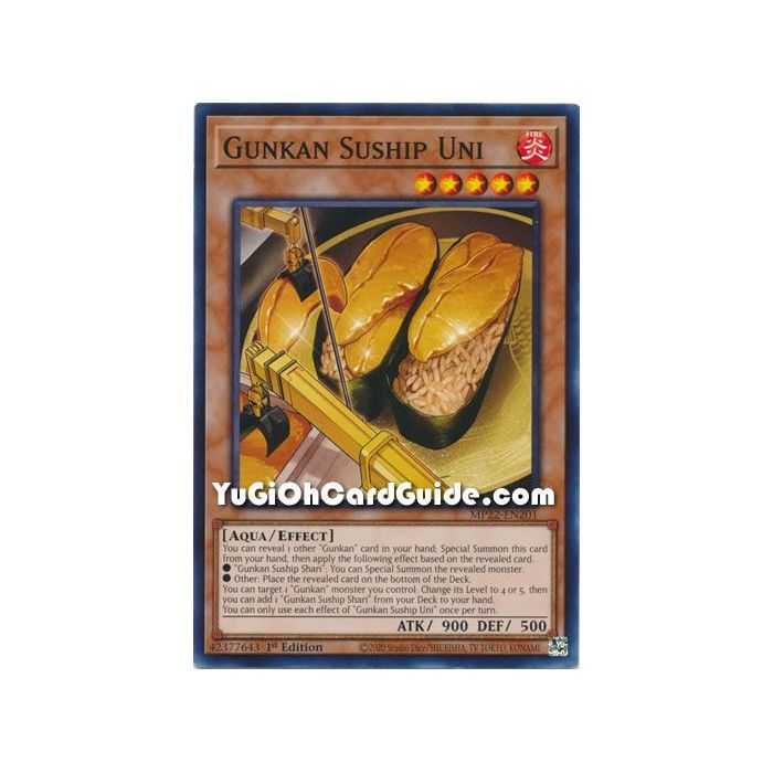Gunkan Suship Uni (Common) – 2022 Tin of the Pharaohs Gods Mega Pack | Carta YUGIOH en México