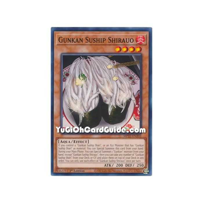 Gunkan Suship Shirauo (Common) – 2022 Tin of the Pharaohs Gods Mega Pack | Carta YUGIOH en México