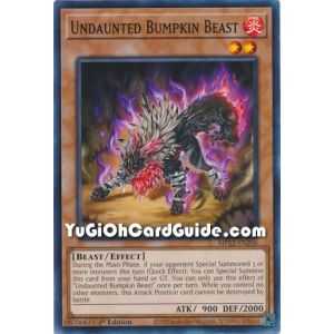 Undaunted Bumpkin Beast (Common) – 2022 Tin of the Pharaohs Gods Mega Pack | Carta YUGIOH en México