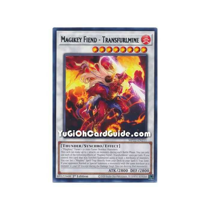 Magikey Fiend - Transfurlmine (Rare) – 2022 Tin of the Pharaohs Gods Mega Pack | Carta YUGIOH en México