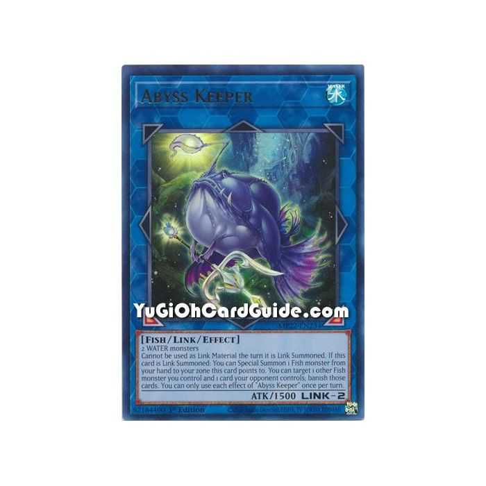 Abyss Keeper (Ultra Rare) – 2022 Tin of the Pharaohs Gods Mega Pack | Carta YUGIOH en México