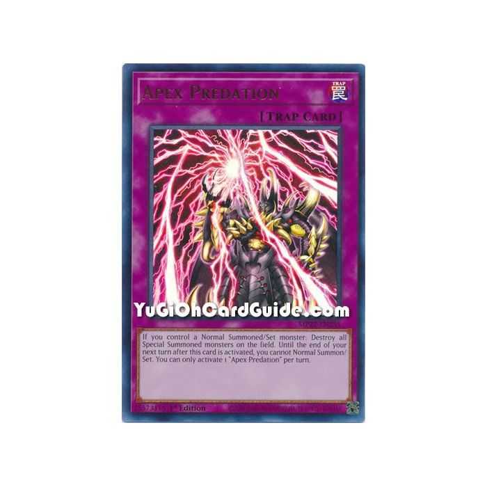 Apex Predation (Ultra Rare) – 2022 Tin of the Pharaohs Gods Mega Pack | Carta YUGIOH en México