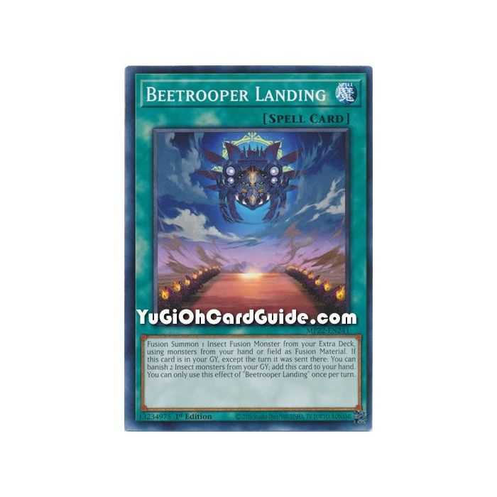 Beetrooper Landing (Common) – 2022 Tin of the Pharaohs Gods Mega Pack | Carta YUGIOH en México