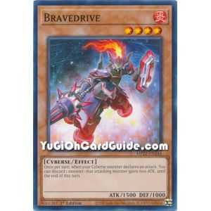 Bravedrive (Common) – 2022 Tin of the Pharaohs Gods Mega Pack | Carta YUGIOH en México